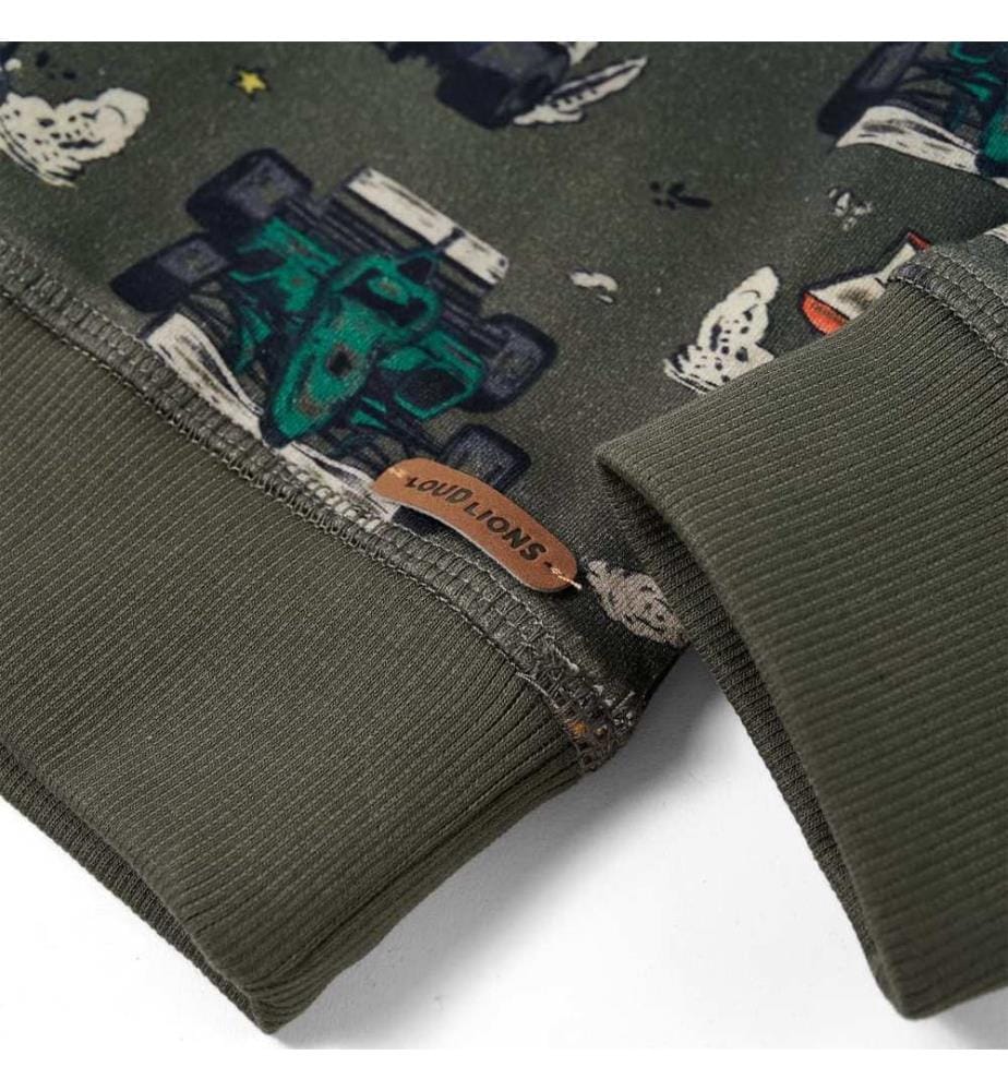 Kinder-Sweatshirt Khaki 116