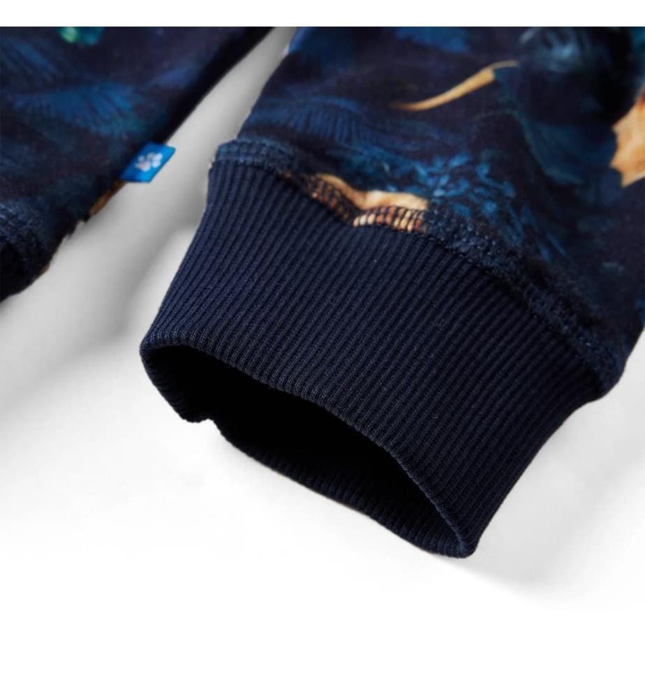 Kinder-Sweatshirt Marineblau 140
