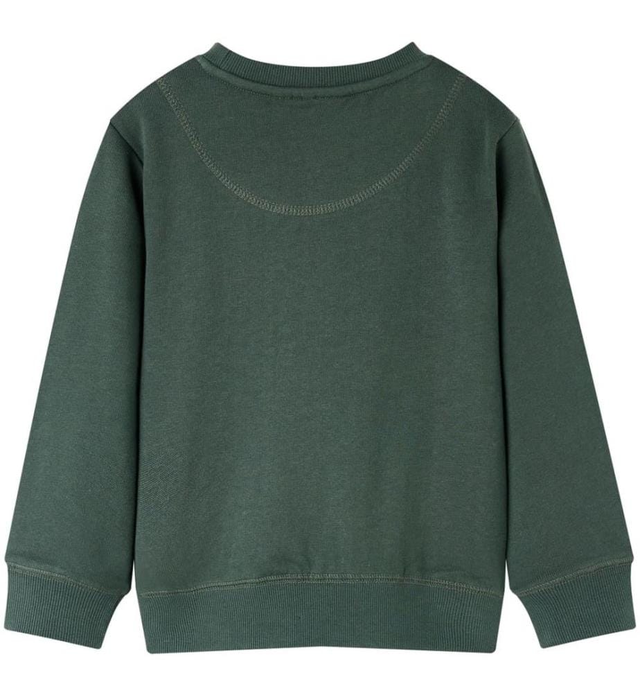 Kinder-Sweatshirt Dunkelgrün 104