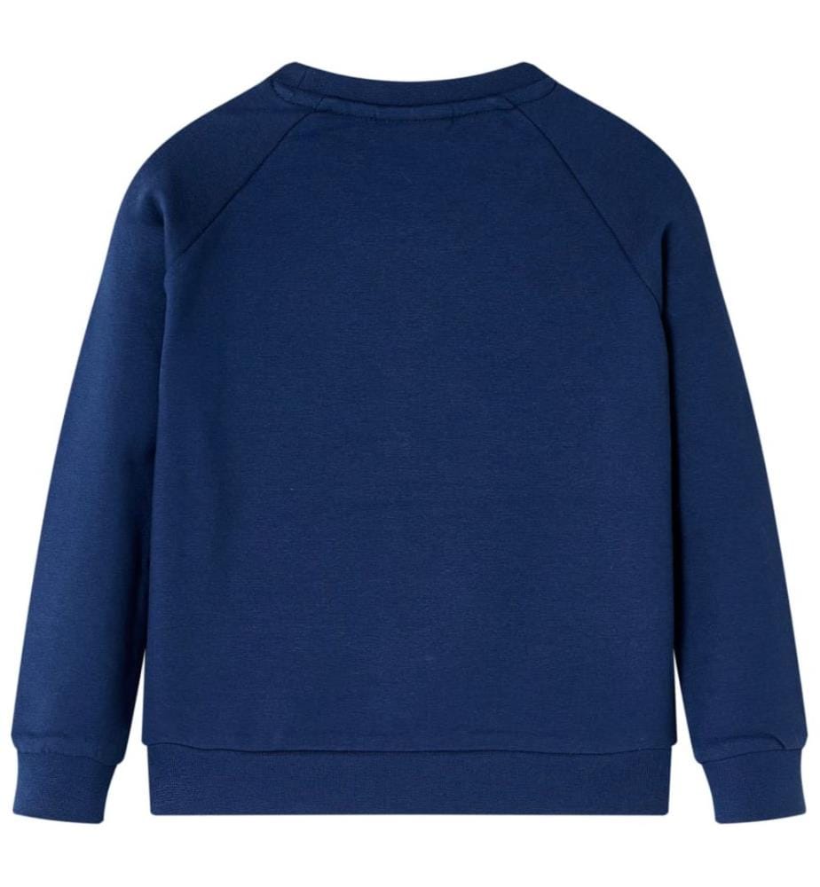 Kinder-Sweatshirt Marineblau 104