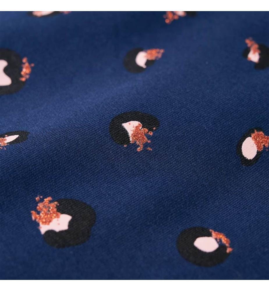 Sweatshirt à capuche pour enfants bleu marine 128