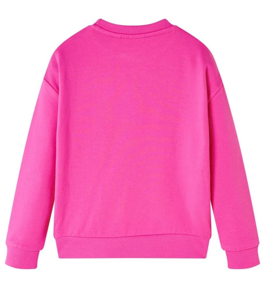 Kinder-Sweatshirt Dunkelrosa 140