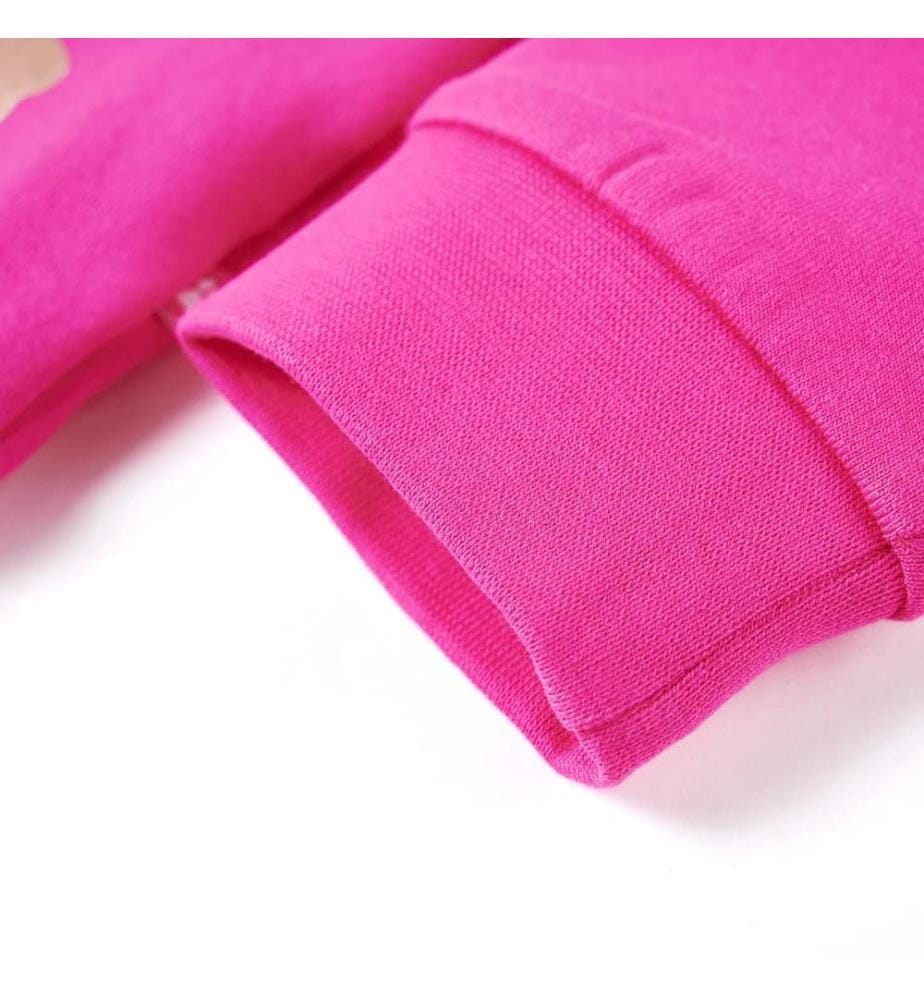 Kinder-Sweatshirt Dunkelrosa 140