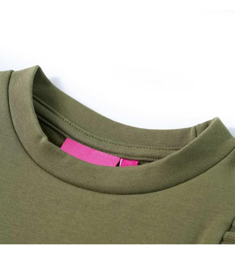 Kinder-Sweatshirt Khaki 128