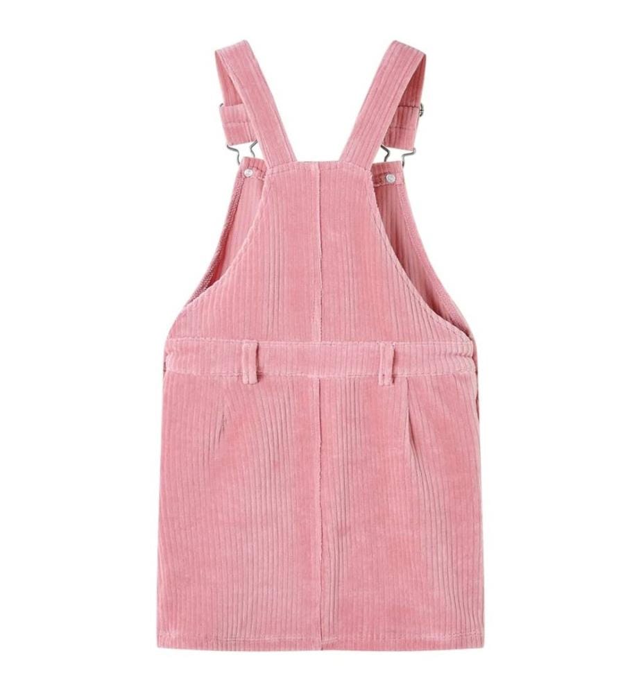 Kinder-Latzkleid Cord Hellrosa 92