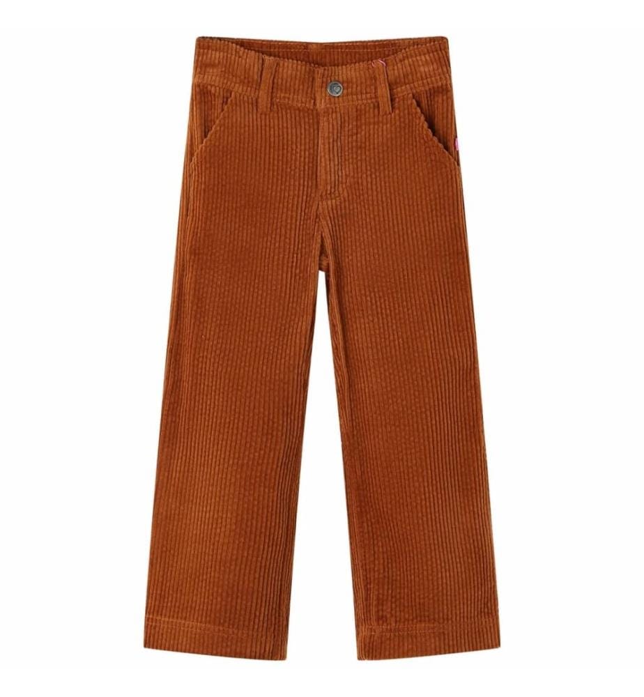 Kinderhose Cord Cognac 104