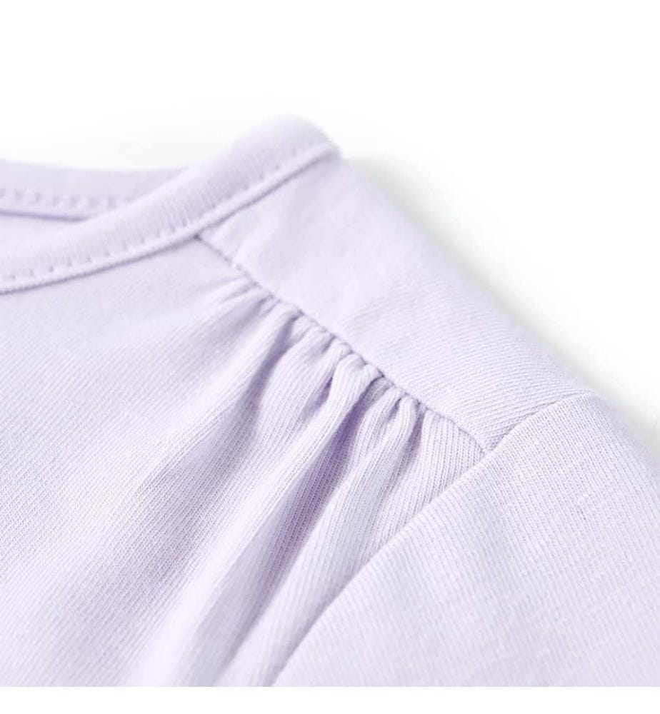 Kinder-Langarmshirt Helllila 92