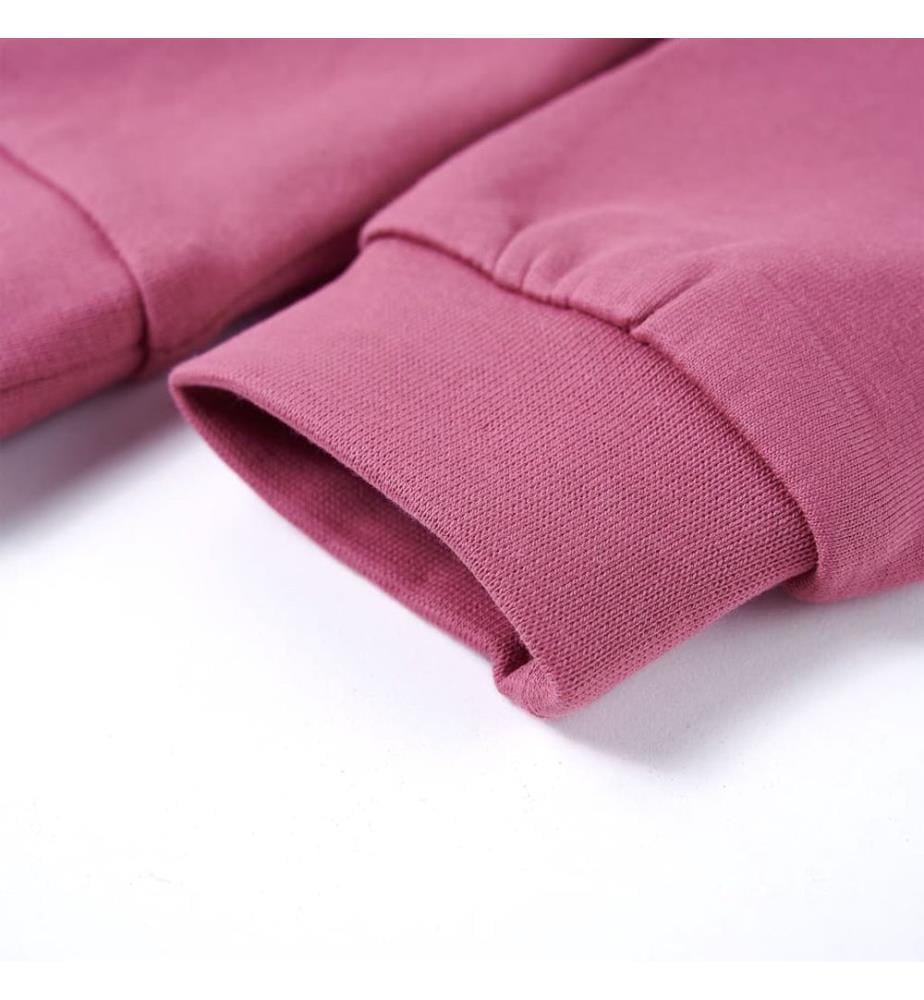 Kinder-Sweatshirt Himbeerrosa 128