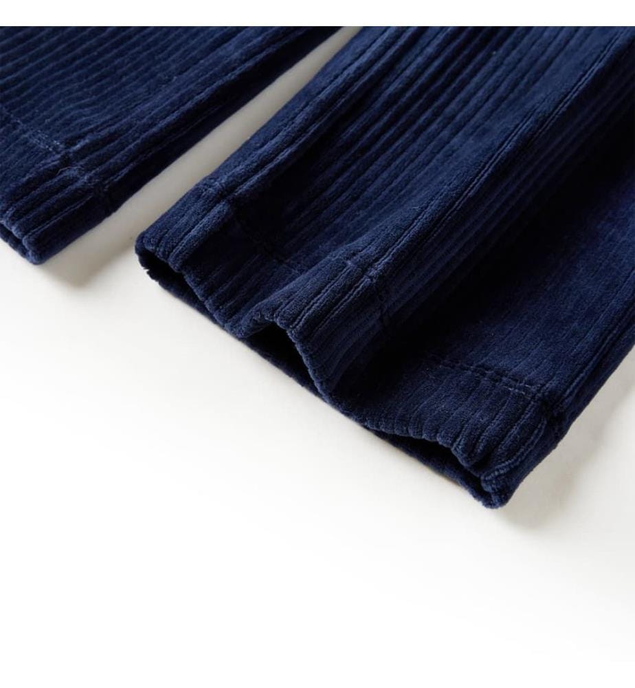 Kinderhose Cord Marineblau 128