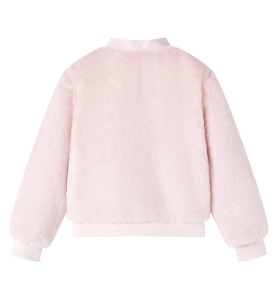 Kinderjacke Kunstpelz Zartrosa 116