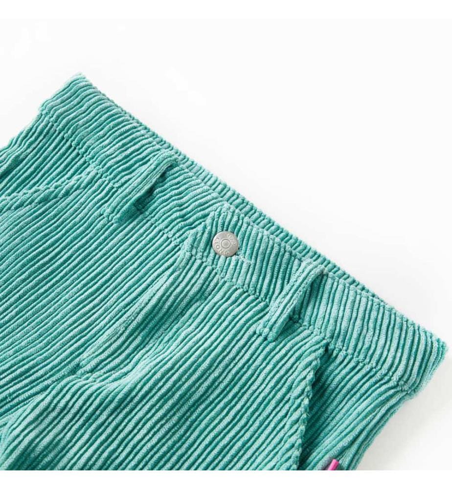 Kinderhose Cord Minzgrün 128