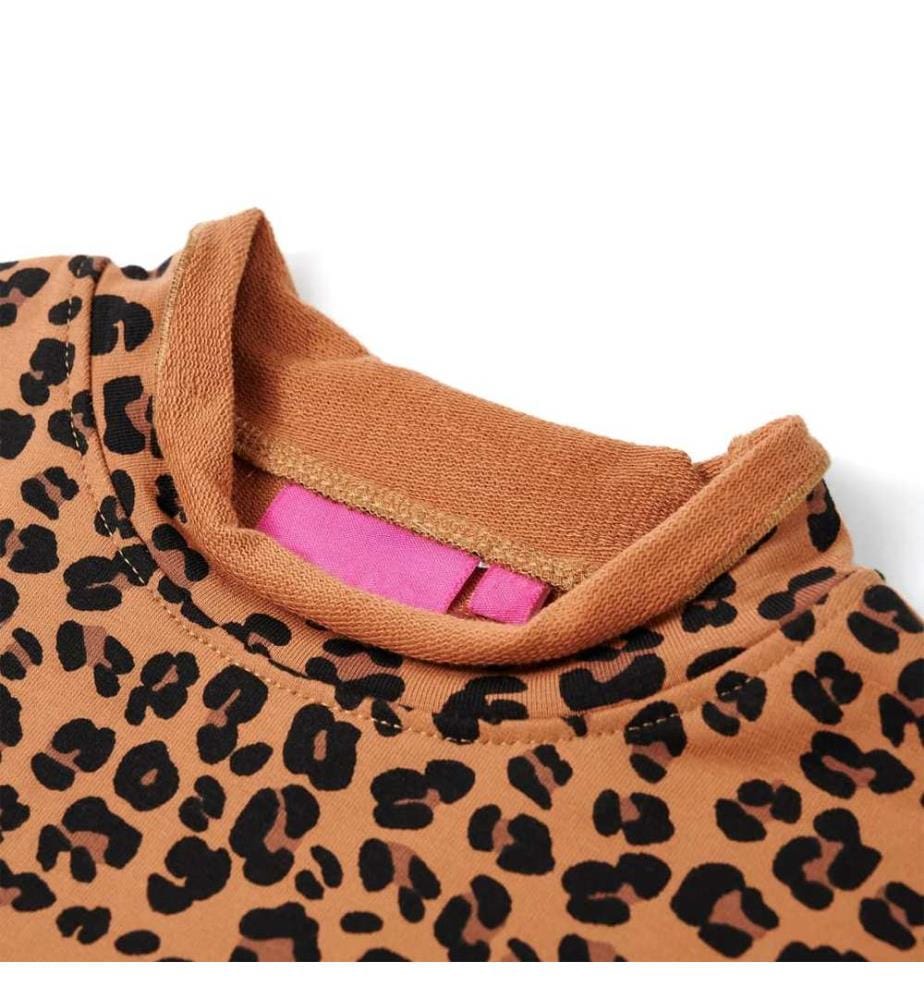 Kinder-Sweatshirt Heller Cognac 104