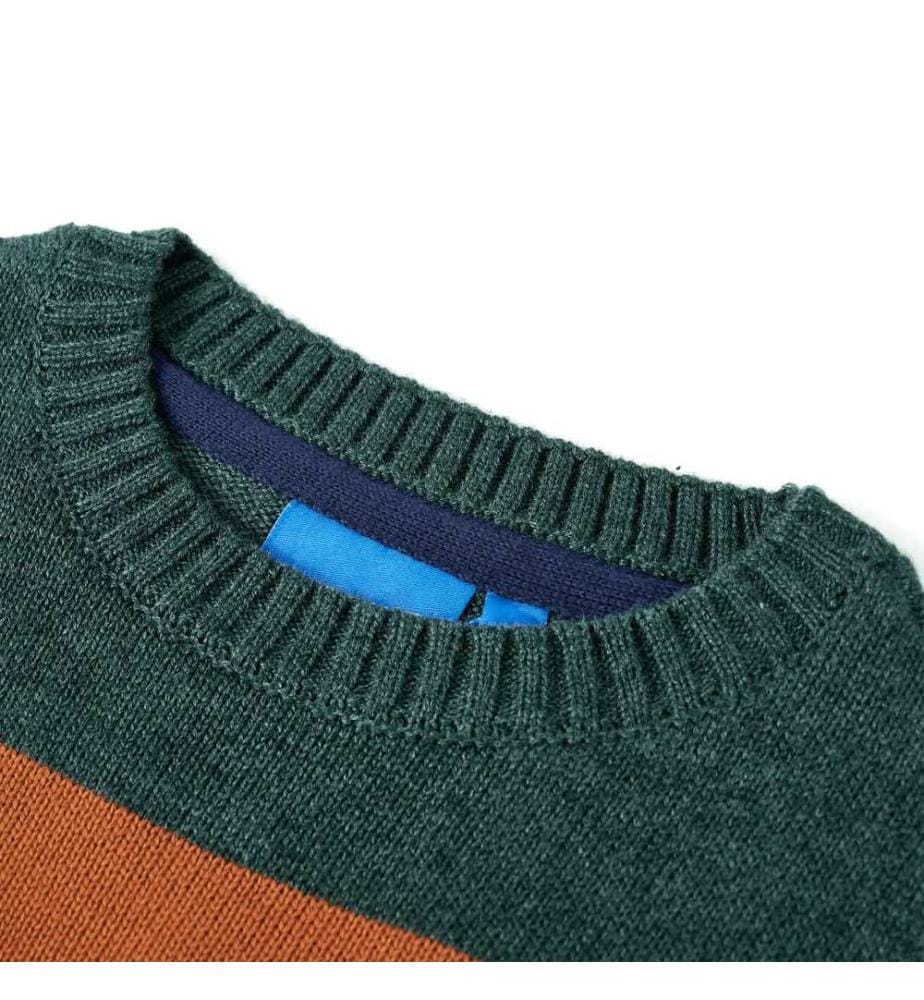 Kinderpullover Gestrickt Mehrfarbig 104