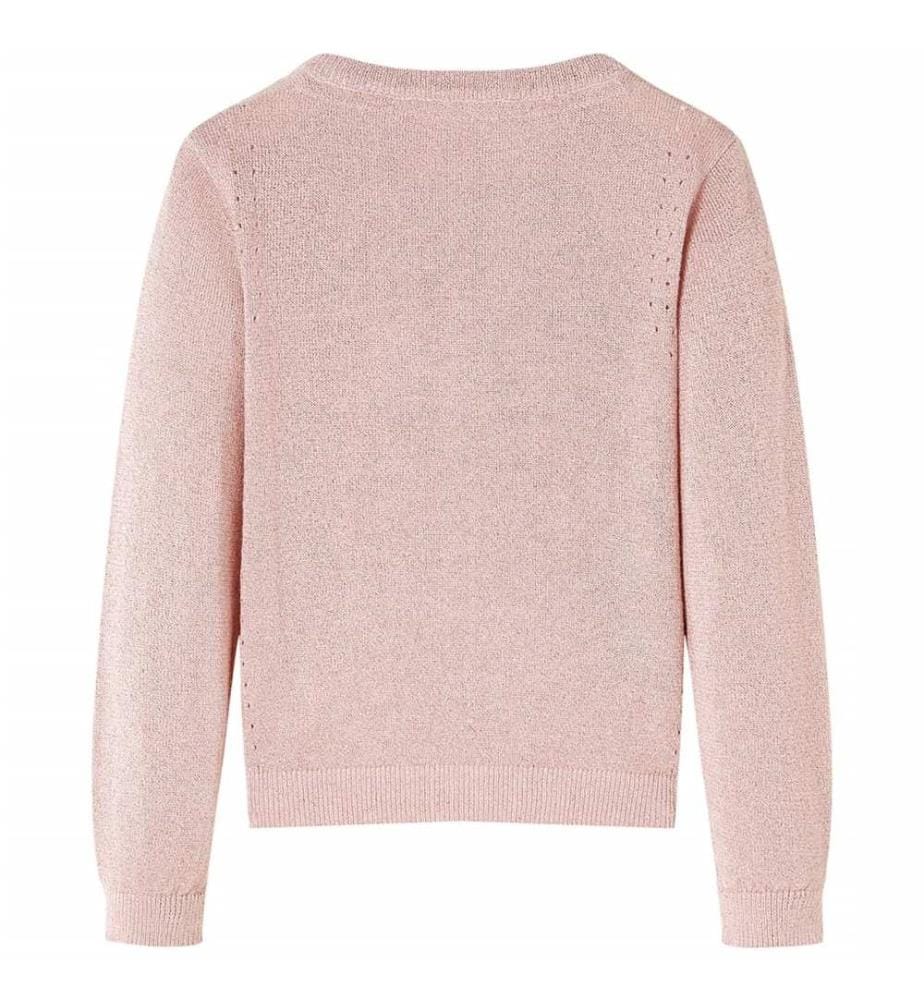 Kinder-Strickjacke Zartrosa 116