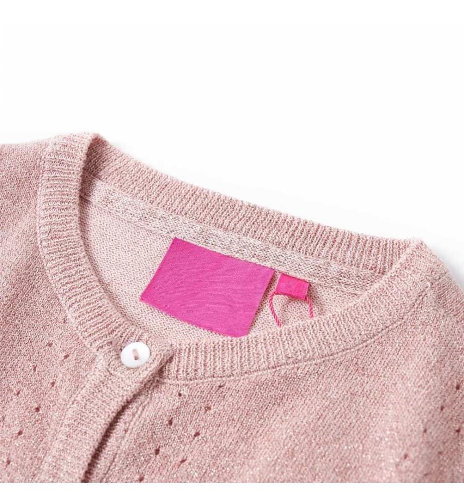 Kinder-Strickjacke Zartrosa 116