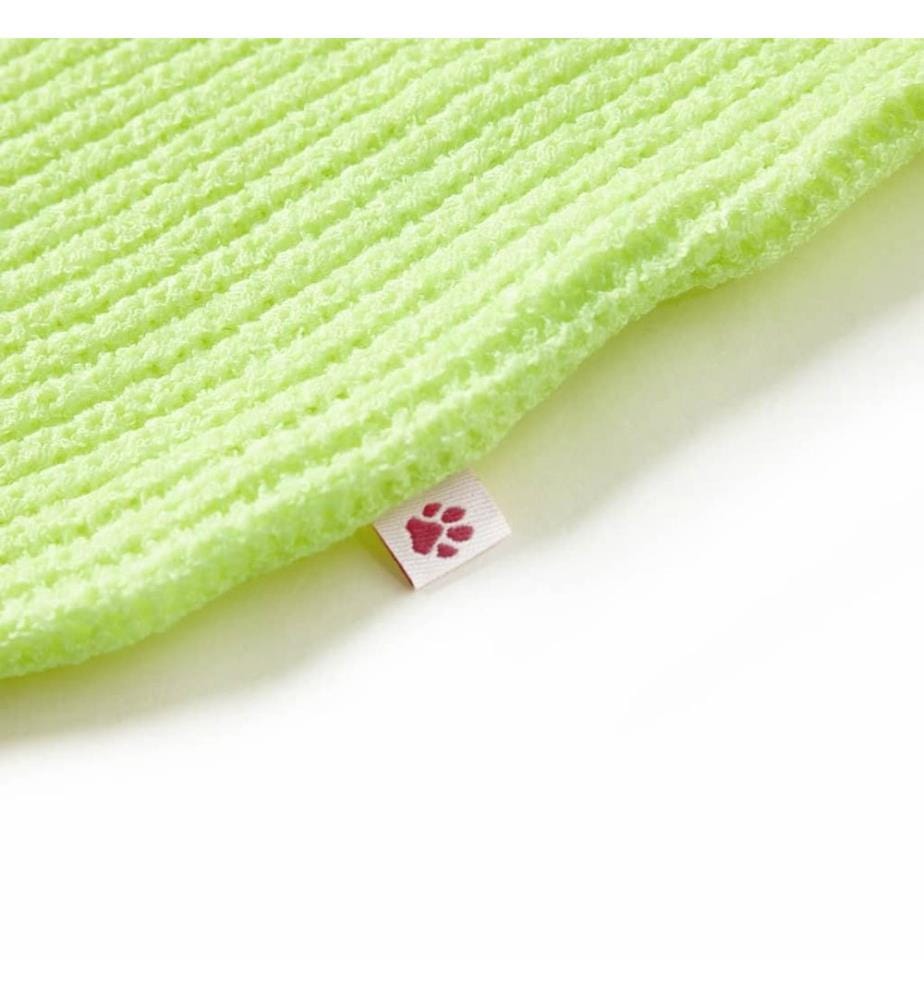 Kinderpullover Gestrickt Neongelb 128