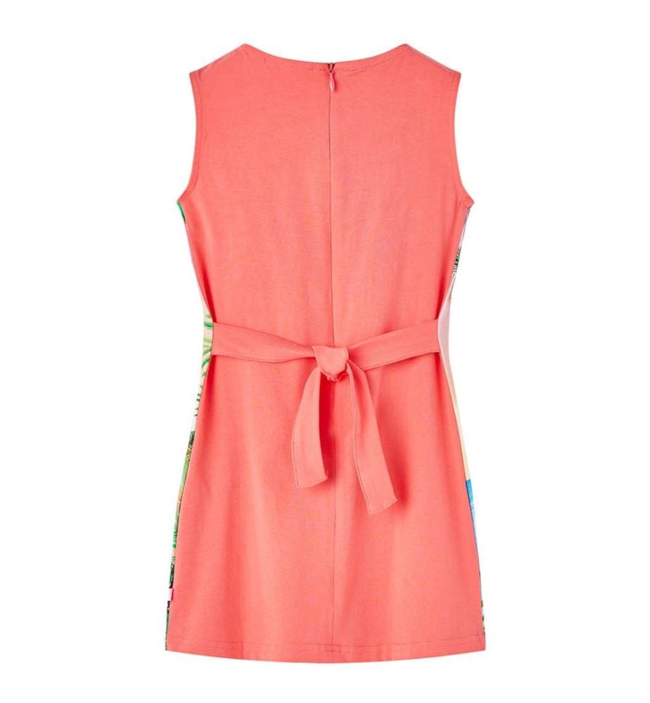 Kinderkleid Korallenrosa 140