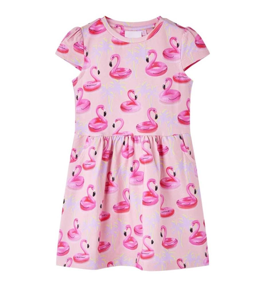 Robe pour enfants rose clair 104
