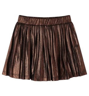 Kinderrock mit Glitzer Cognac 128