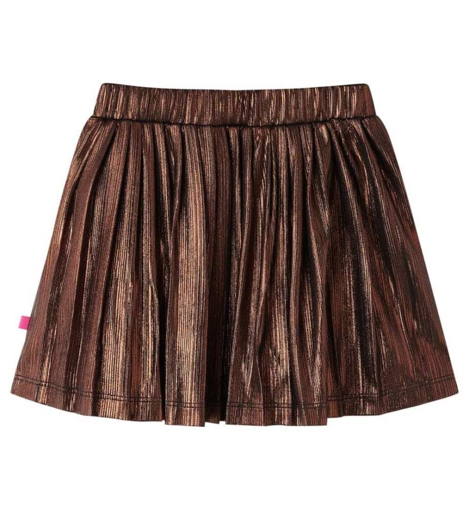 Kinderrock mit Glitzer Cognac 128