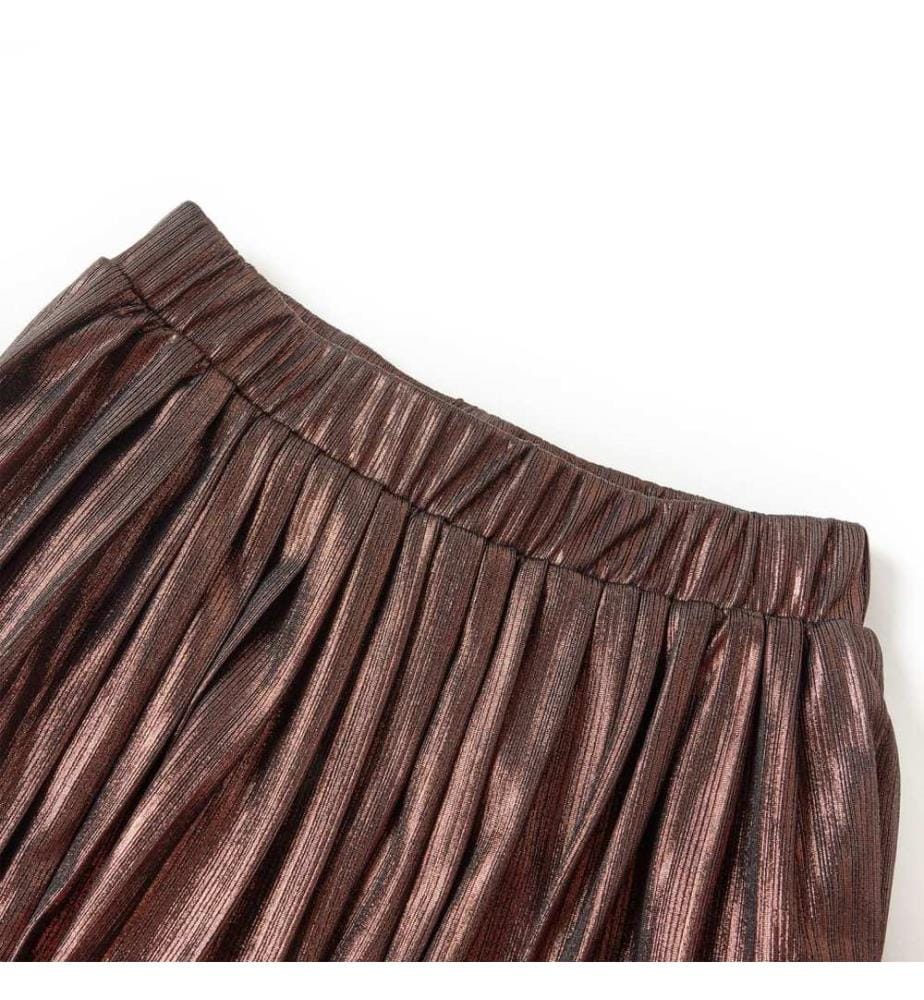 Kinderrock mit Glitzer Cognac 128