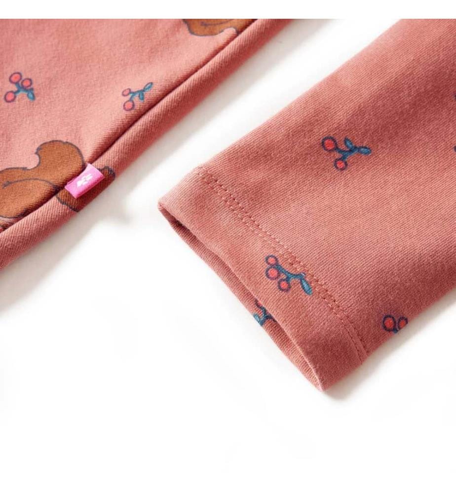 Kinderkleid Altrosa 128