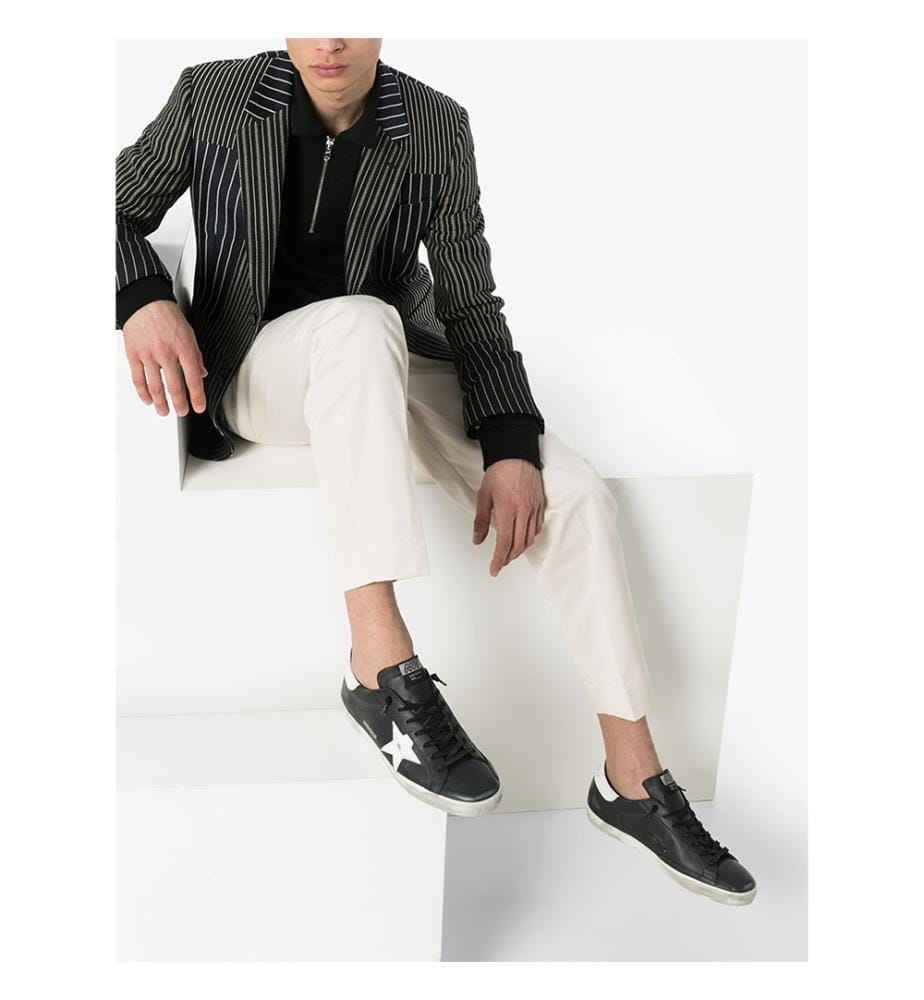 Super Star Sneakers - Schwarz und Weiss