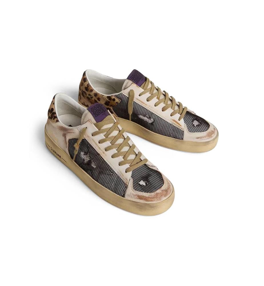 Stardan Sneakers - Beige Leopard