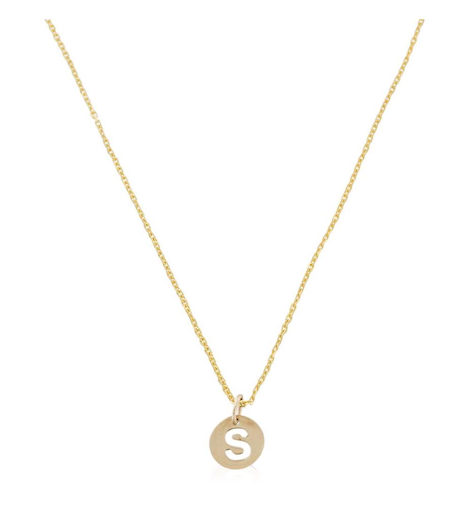 Collier Lettre S - DoréHalskette Lettre S - Gold