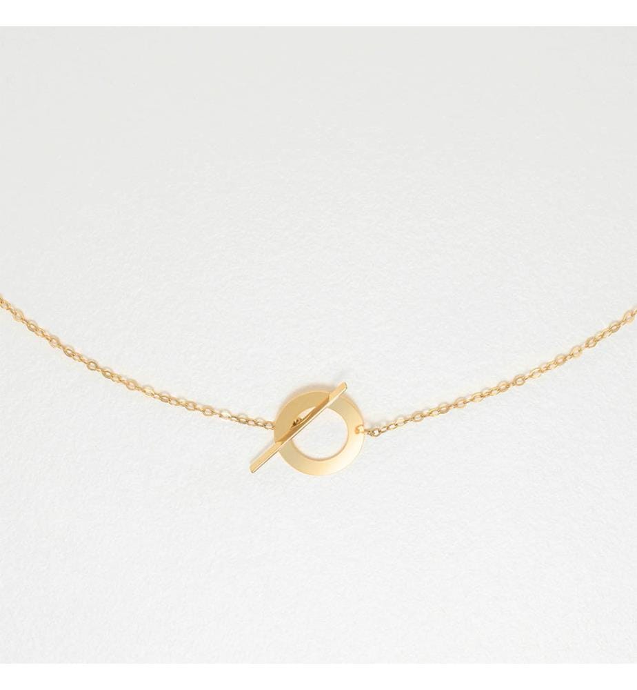 Collier Tara Or Jaune 375/1000