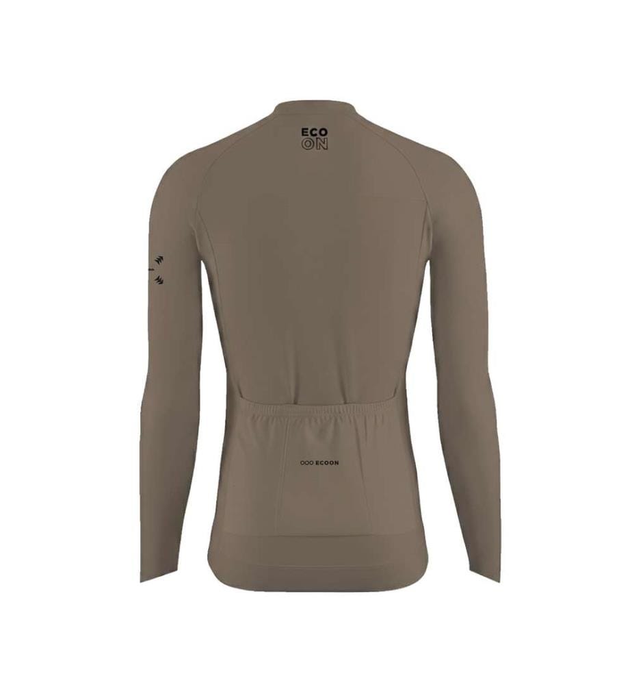 T- Shirt Langarm Hochleistung - Sand