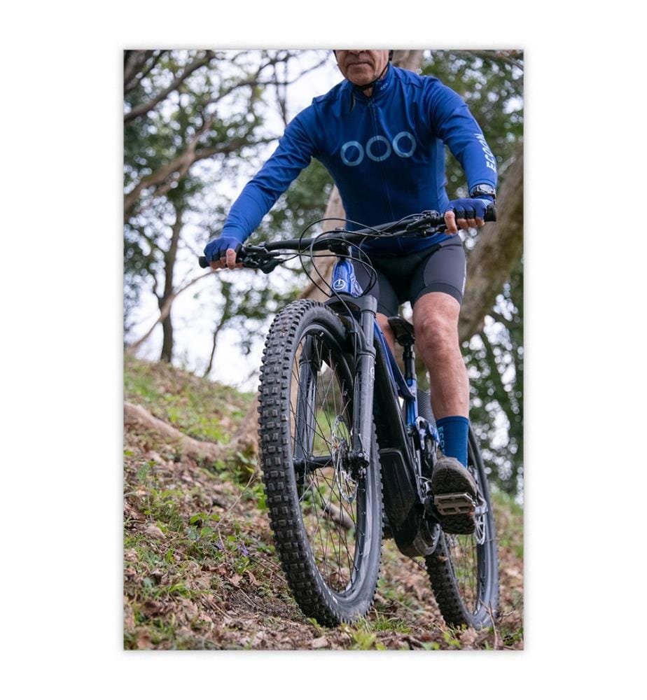 Radsport-Socken Lzoard - Blau