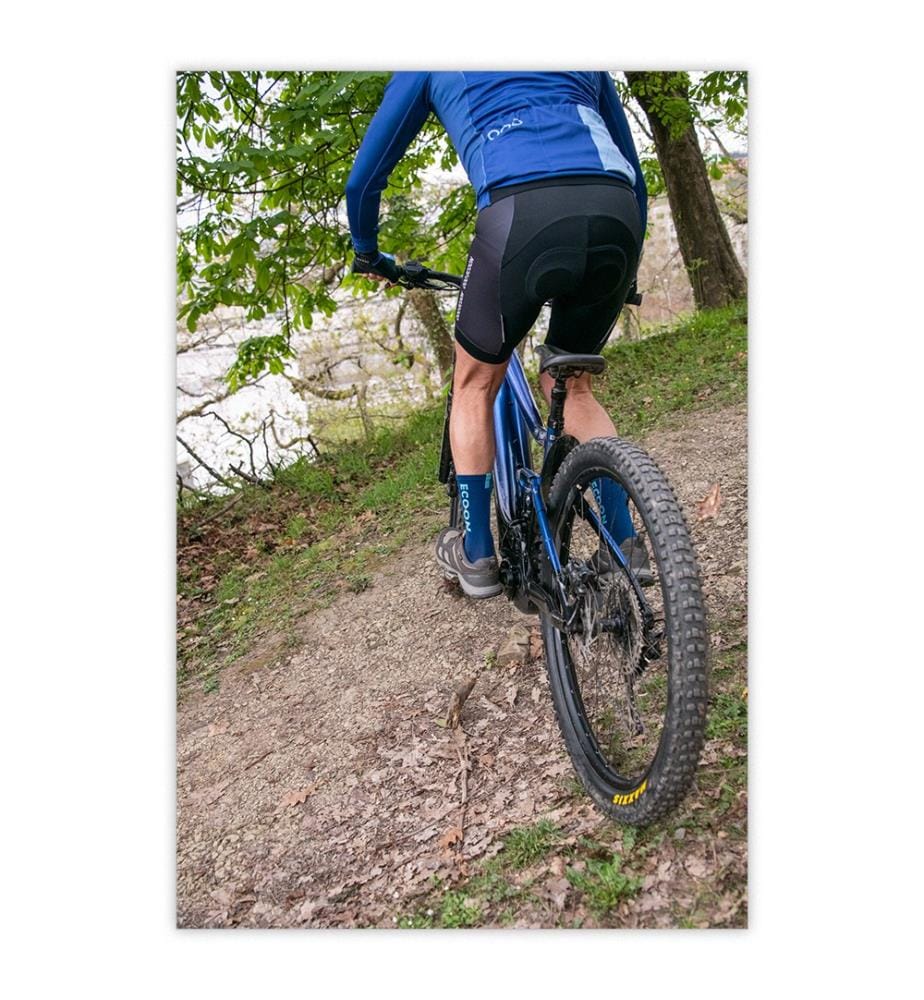 Radsport-Socken Lzoard - Blau