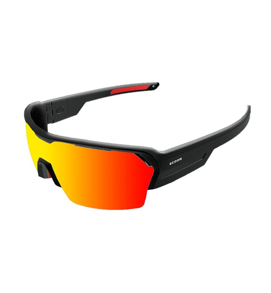 Cycling Sunglasses Angliru - Black and Red
