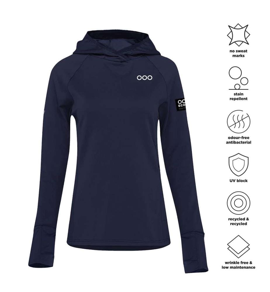 Long Sleeve T-Shirt Course du Sanglier - Navy blue