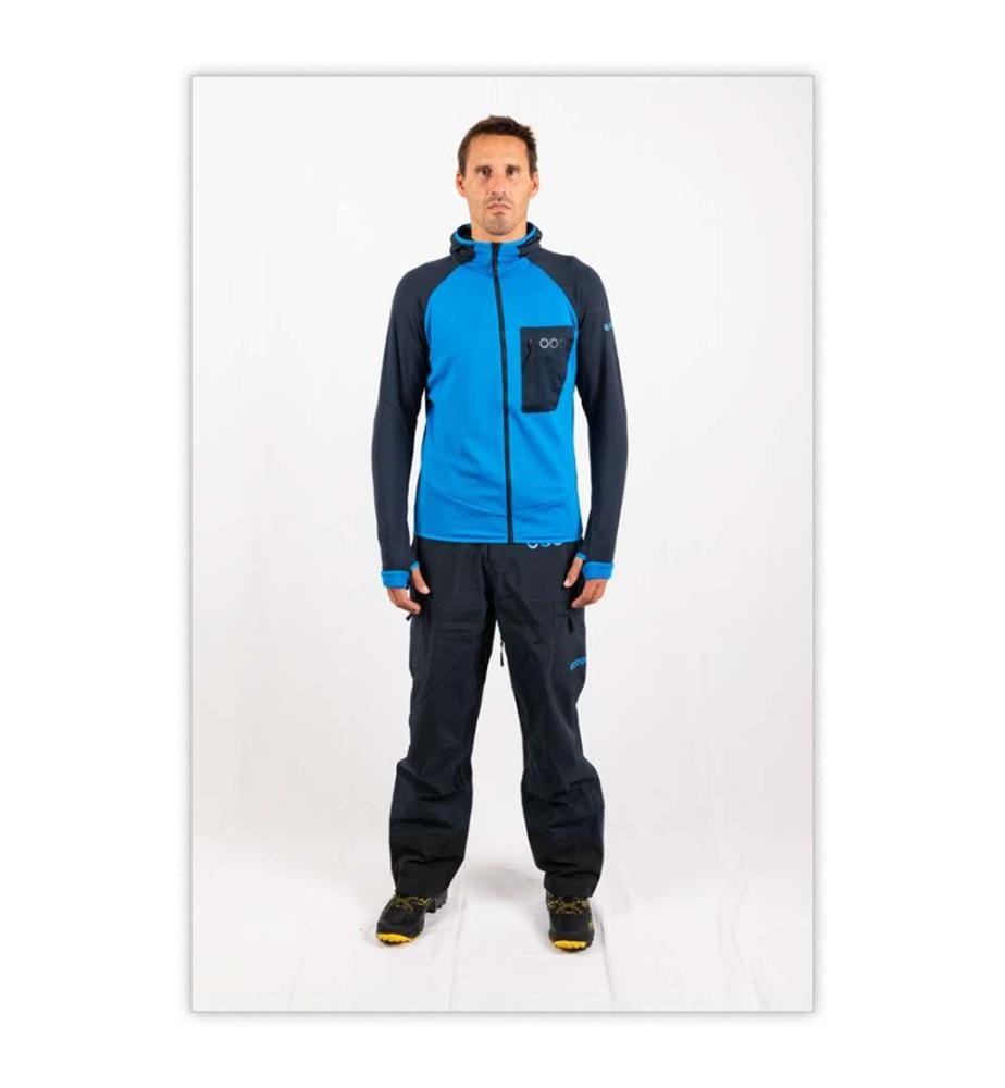 Ecoactive Light Isolierte Jacke Mit Mütze - Hellblau und Blau
