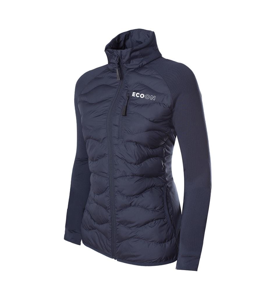 Isolierende Hybridjacke - Marineblau