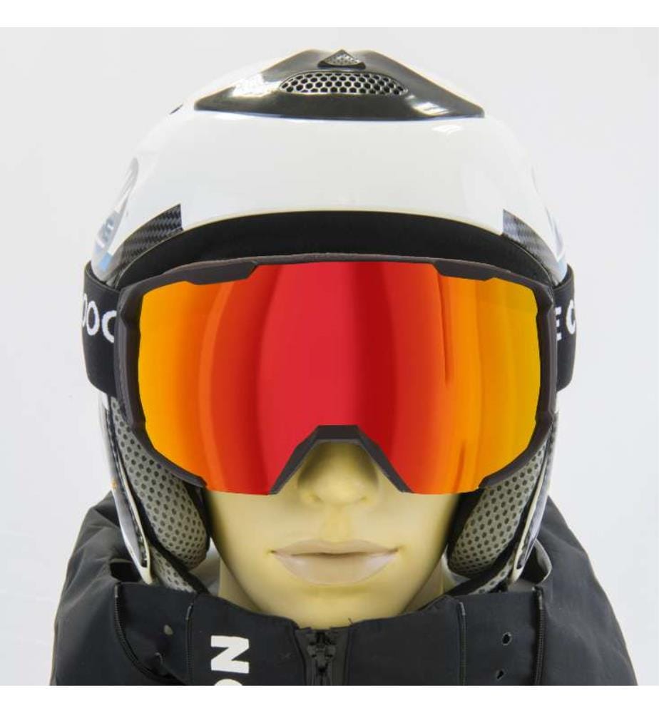 Maschera da Sci Mc Kinley - Nero Opaco Con Lenti Fumé