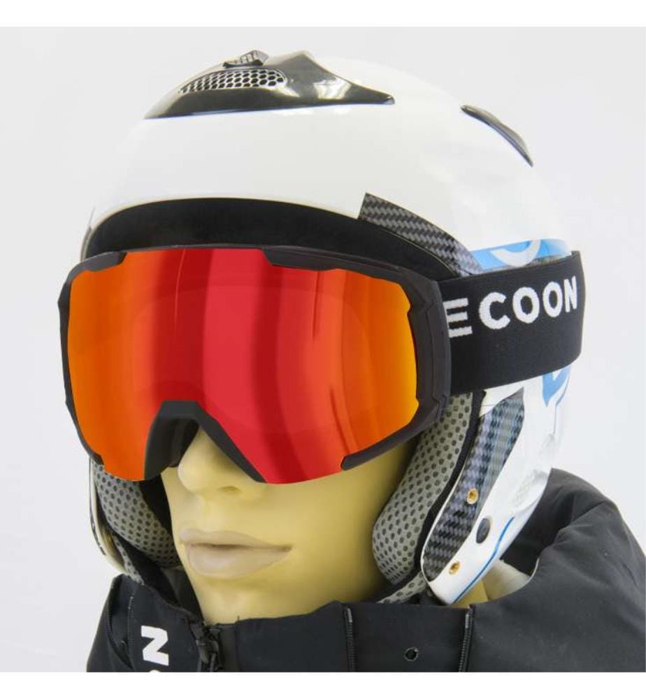 Maschera da Sci Mc Kinley - Nero Opaco Con Lenti Fumé