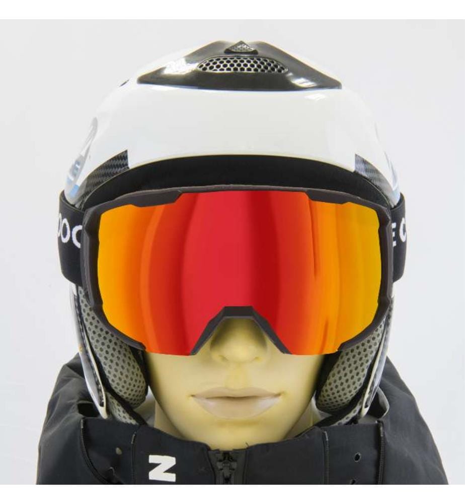 Makalu Ski Sunglasses - Black Frame and Smoke Lens