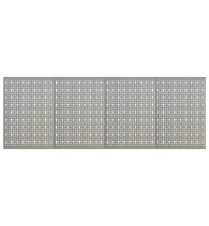 Werkzeugwand 4 Stk. 40×58 cm Stahl