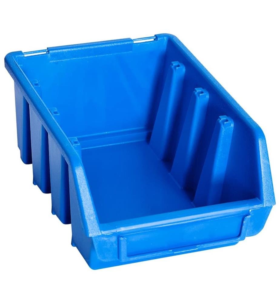 Stapelboxen 20 Stk. Blau Kunststoff