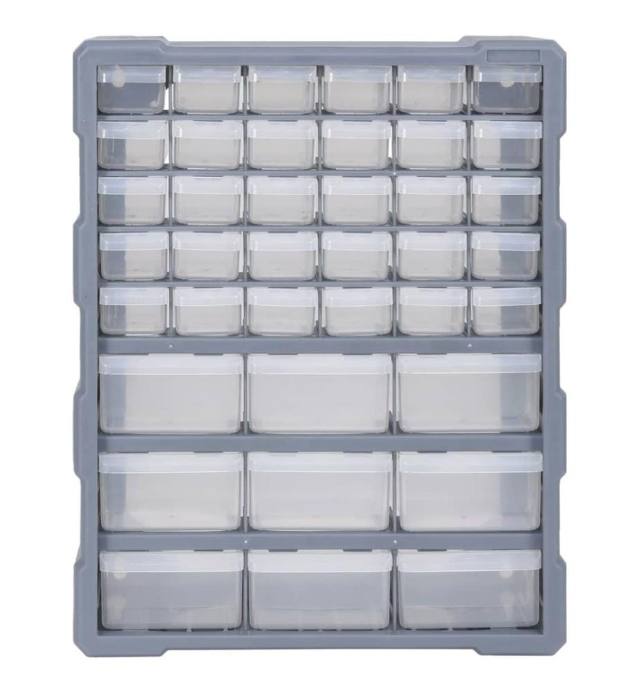 Multi-Schubladen-Organizer mit 39 Schubladen 38x16x47 cm