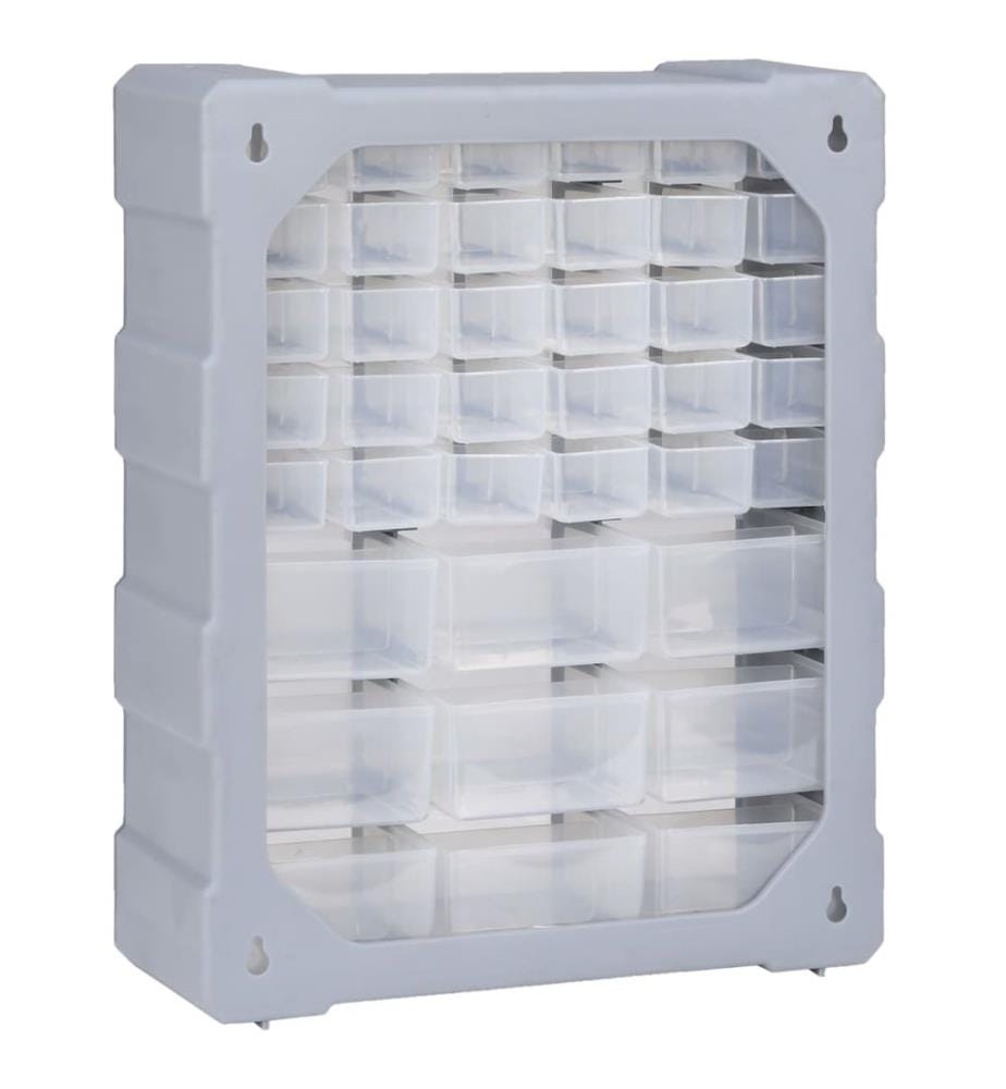 Multi-Schubladen-Organizer mit 39 Schubladen 38x16x47 cm