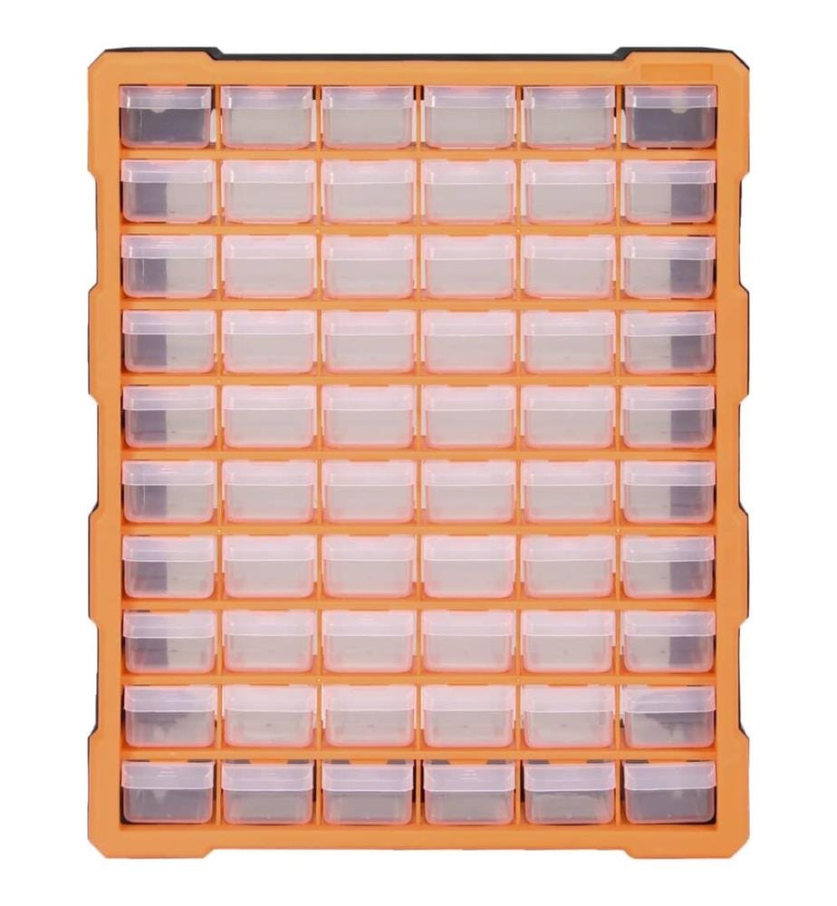 Multi-Schubladen-Organizer mit 60 Schubladen 38x16x47,5 cm