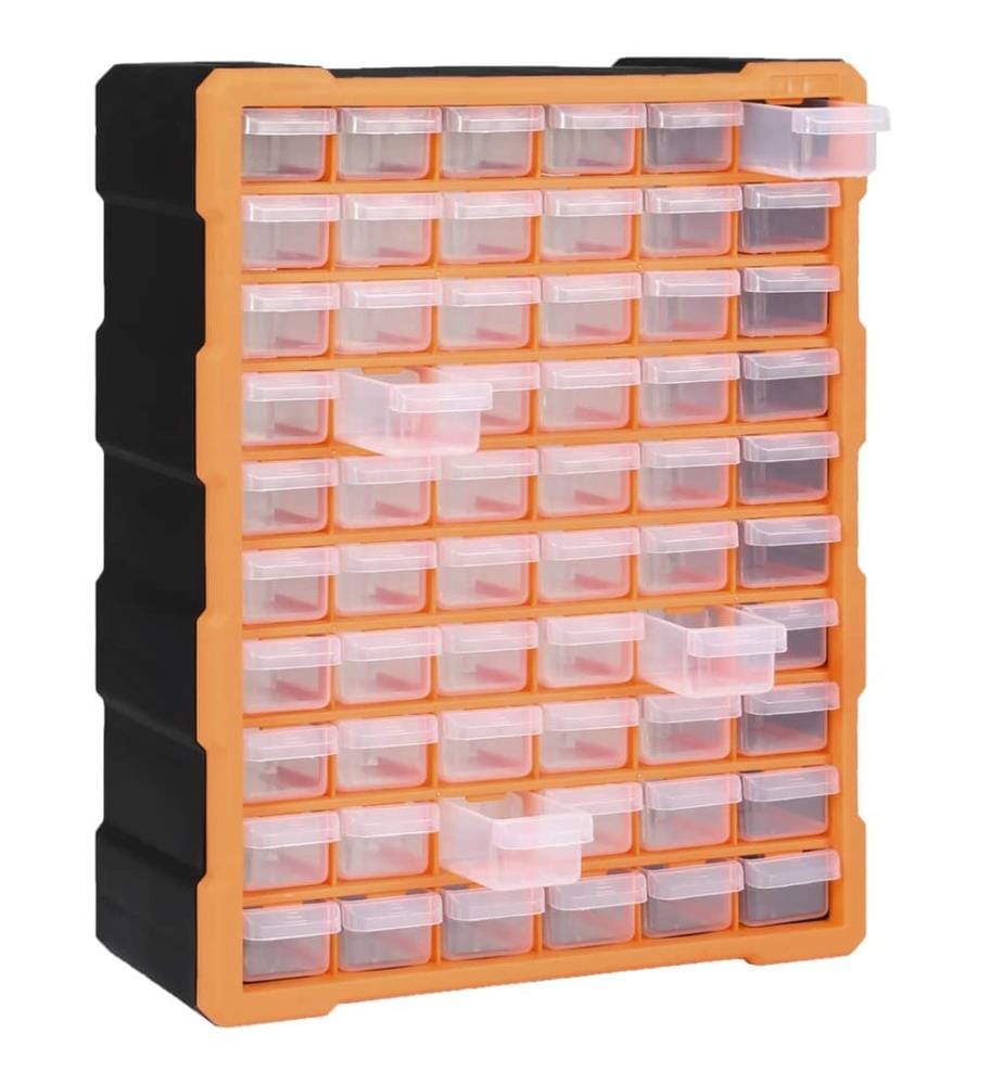 Multi-Schubladen-Organizer mit 60 Schubladen 38x16x47,5 cm
