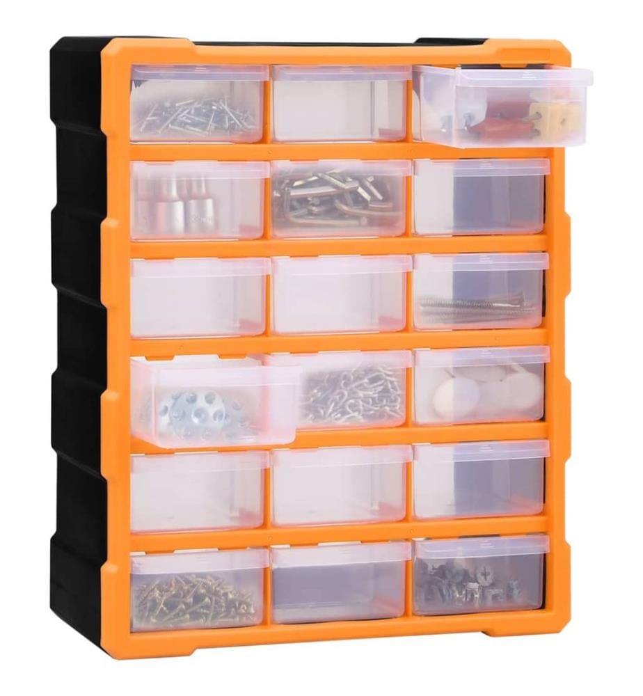 Multi-Schubladen-Organizer 18 Schubladen 38x16x47 cm