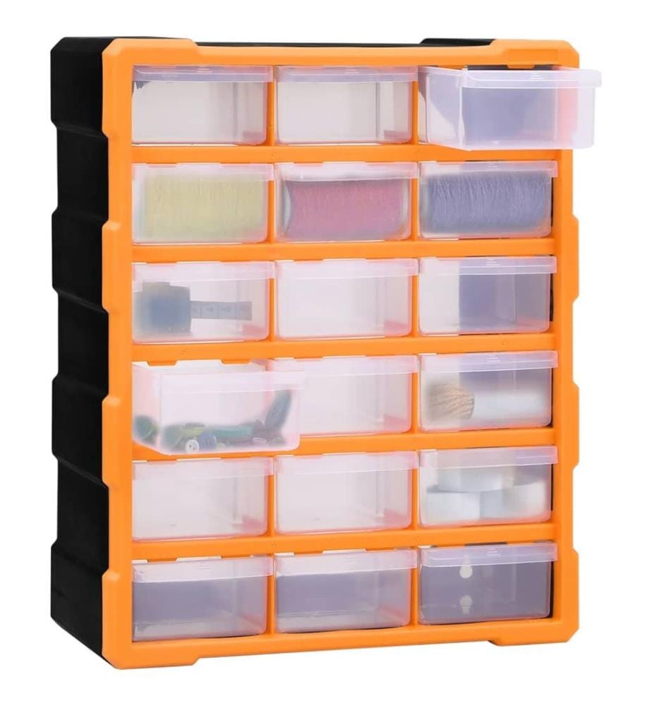 Multi-Schubladen-Organizer 18 Schubladen 38x16x47 cm