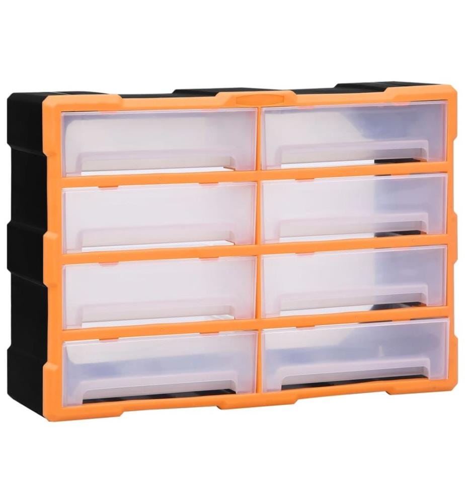 Multi-Schubladen-Organizer 8 grosse Schubladen 52x16x37 cm