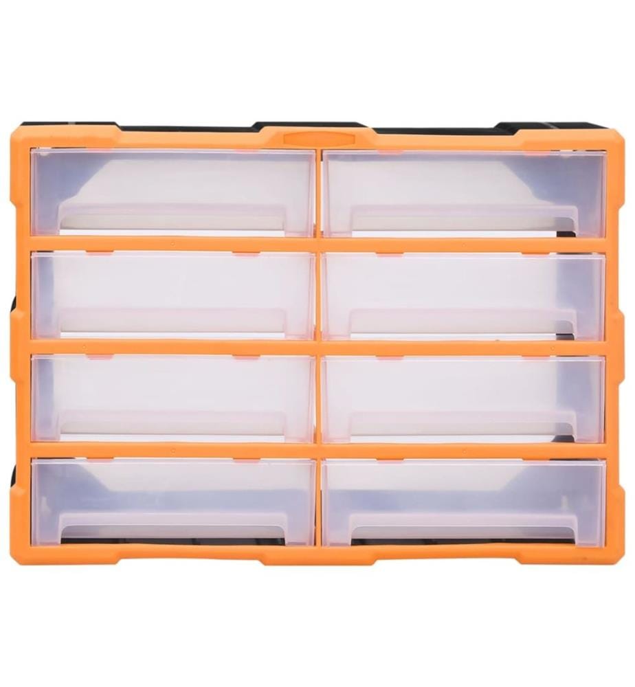 Multi-Schubladen-Organizer 8 grosse Schubladen 52x16x37 cm